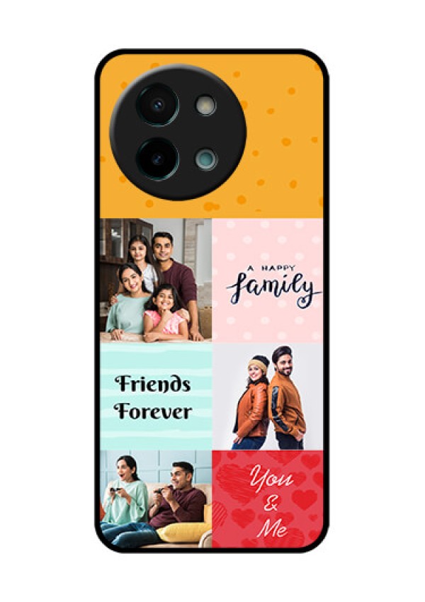 Vivo Y58 5G Custom Glass Phone CaseImages With Quotes Design