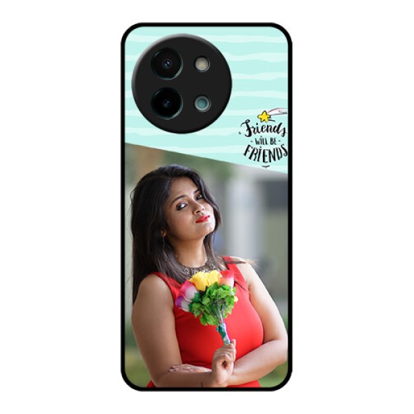 Vivo Y58 5G Custom Glass Phone CaseFriends Picture Icon Design Vivo Y58 5G Custom Glass Phone CaseFriends Picture Icon Design