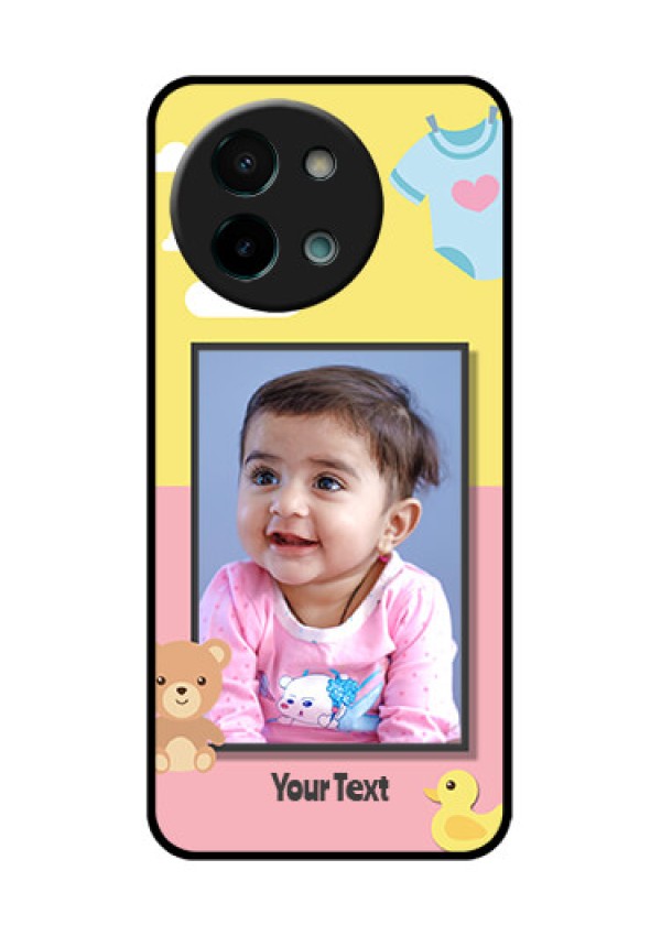 Vivo Y58 5G Custom Glass Phone CaseKids 2 Color Design