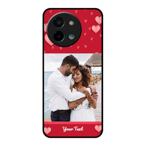 Vivo Y58 5G Custom Glass Phone CaseValentines Day Design