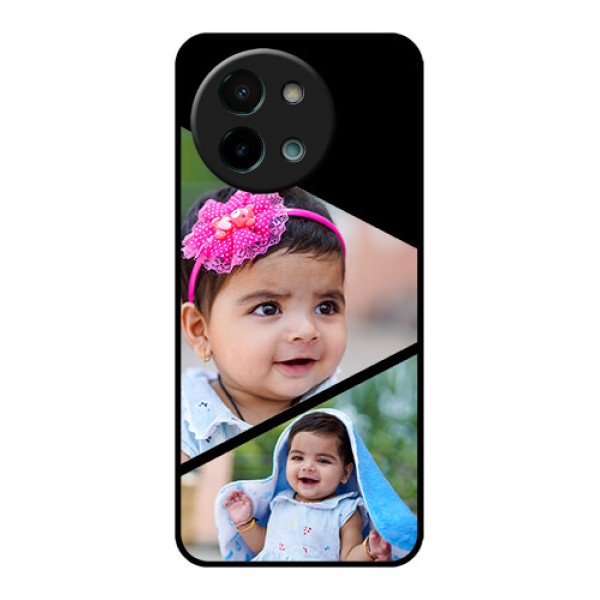 Vivo Y58 5G Custom Glass Phone CaseSemi Cut Design