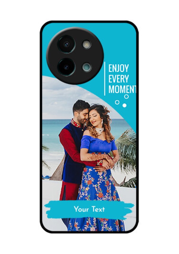 Vivo Y58 5G Custom Glass Phone CaseHappy Moment Design
