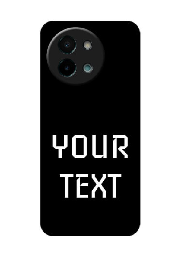 Vivo Y58 5G Custom Glass Phone CaseYour Name Design