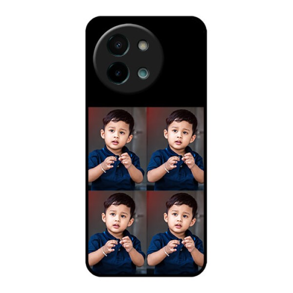 Vivo Y58 5G Custom Glass Phone Case4 Image Holder Design