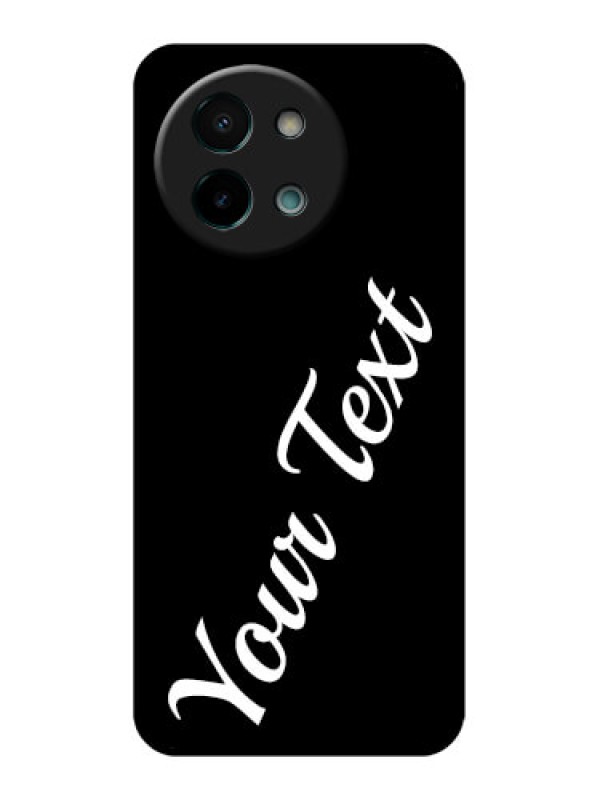 Custom Vivo Y58 5G Custom Glass Phone CaseWith Your Name Design