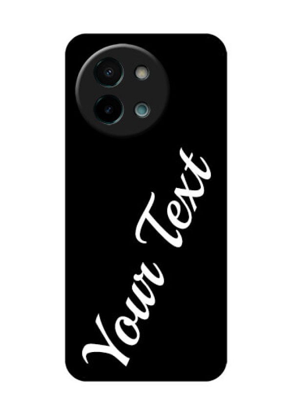 Vivo Y58 5G Custom Glass Phone CaseWith Your Name Design