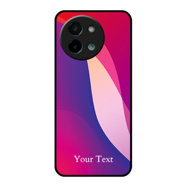 Vivo Y58 5G Custom Glass Phone CaseDigital Abstract Overlap Design Vivo Y58 5G Custom Glass Phone CaseDigital Abstract Overlap Design