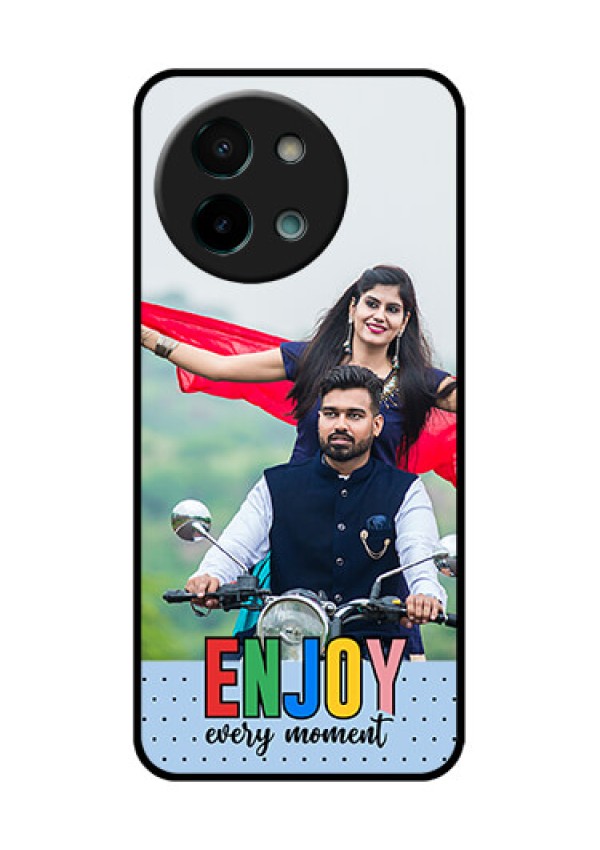 Vivo Y58 5G Custom Glass Phone CaseEnjoy Every Moment Design