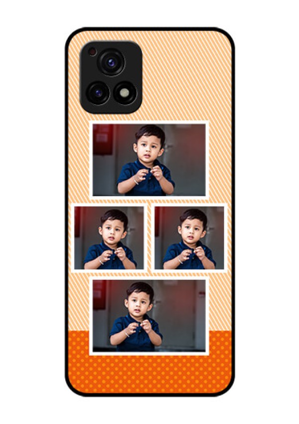 Vivo Y72 5G Photo Printing on Glass Case - Bulk Photos Upload Design