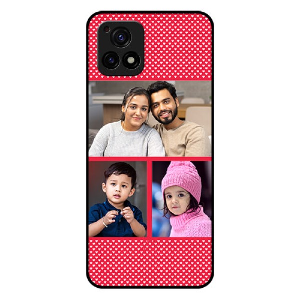 Vivo Y72 5G Personalized Glass Phone Case - Bulk Pic Upload Design Vivo Y72 5G Personalized Glass Phone Case - Bulk Pic Upload Design