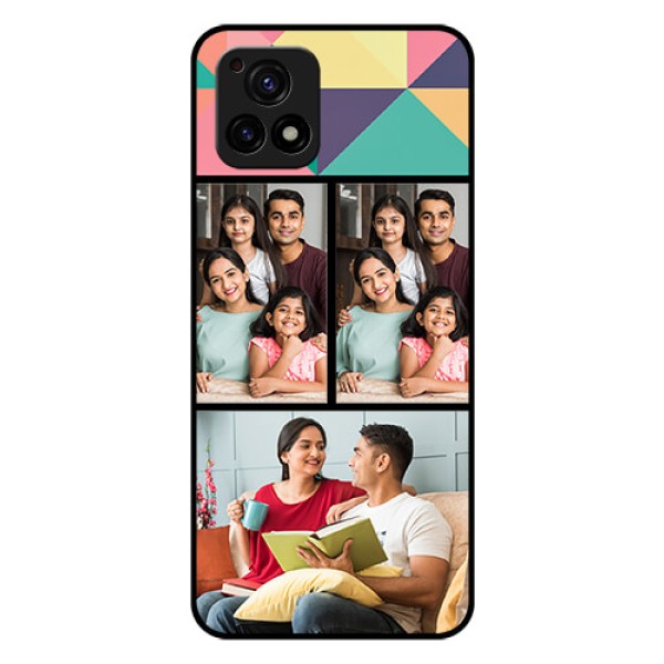 Vivo Y72 5G Custom Glass Phone Case - Bulk Pic Upload Design