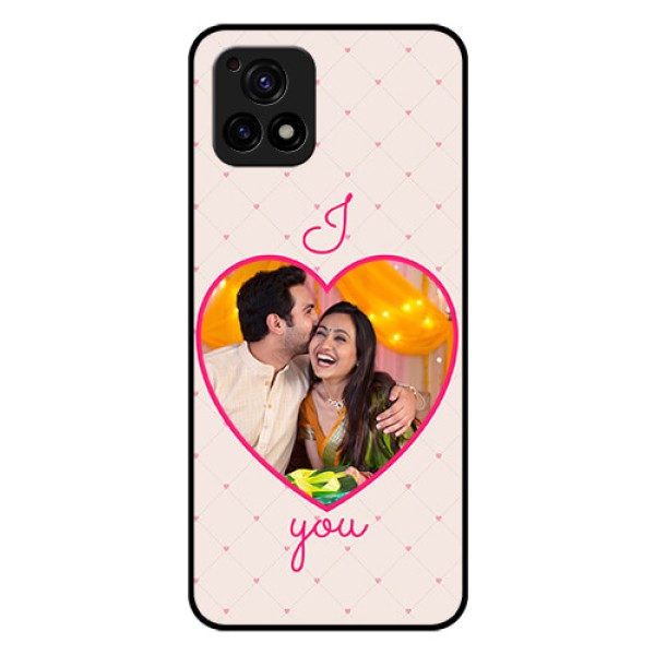 Vivo Y72 5G Custom Glass Mobile Case - Heart Shape Design Vivo Y72 5G Custom Glass Mobile Case - Heart Shape Design