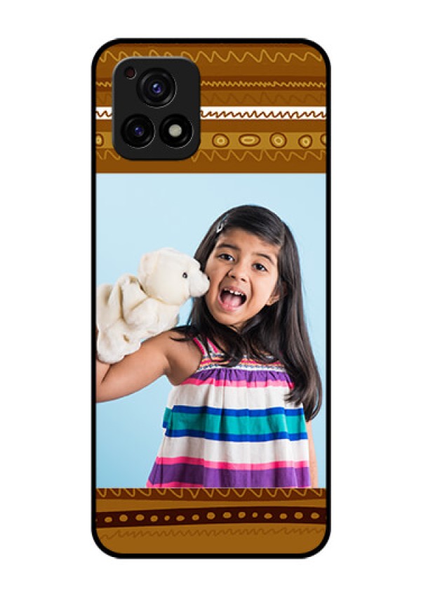 Vivo Y72 5G Custom Glass Phone Case - Friends Picture Upload Design