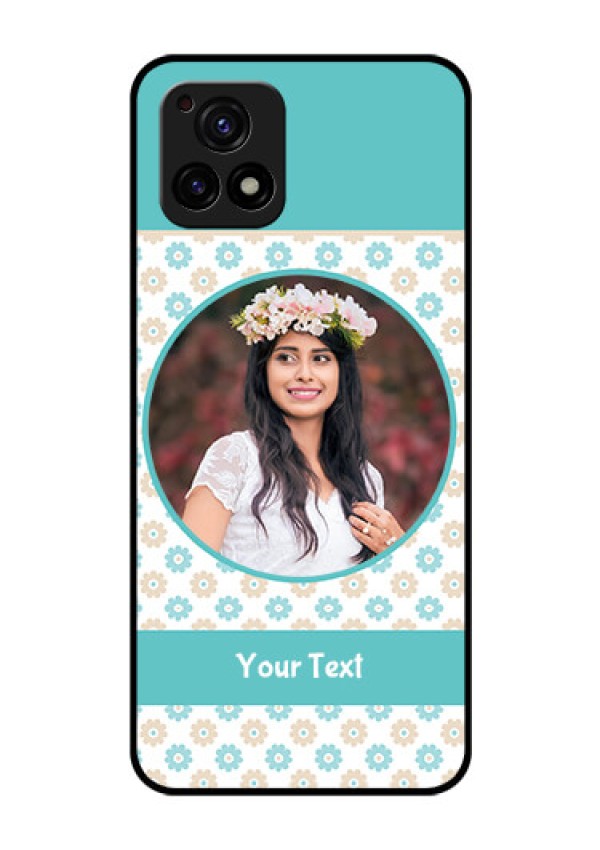 Vivo Y72 5G Custom Glass Mobile Case - Beautiful Flowers Design