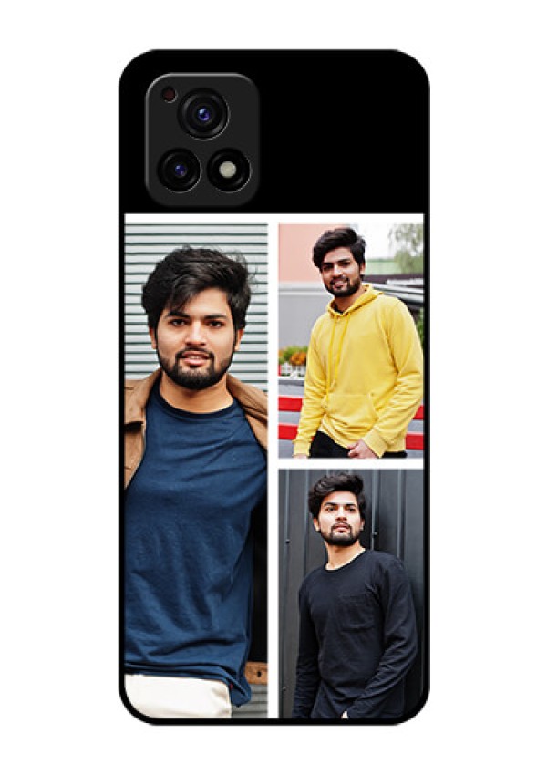 Vivo Y72 5G Photo Printing on Glass Case - Upload Multiple Picture Design