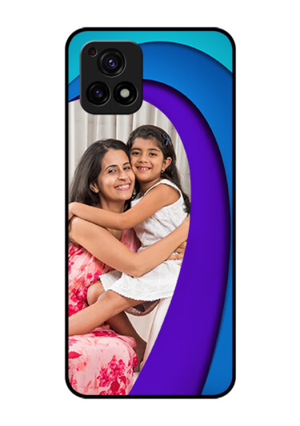 Vivo Y72 5G Photo Printing on Glass Case - Simple Pattern Design