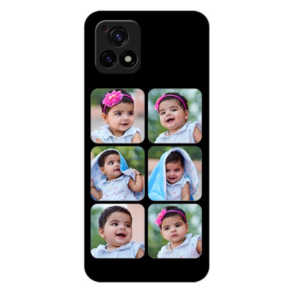 Vivo Y72 5G Photo Printing on Glass Case - Multiple Pictures Design