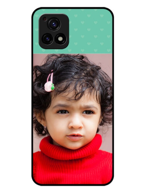 Custom Vivo Y72 5G Custom Glass Phone Case - Lovers Picture Design