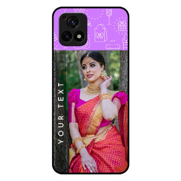 Vivo Y72 5G Custom Glass Mobile Case - Birthday Icons Design Vivo Y72 5G Custom Glass Mobile Case - Birthday Icons Design