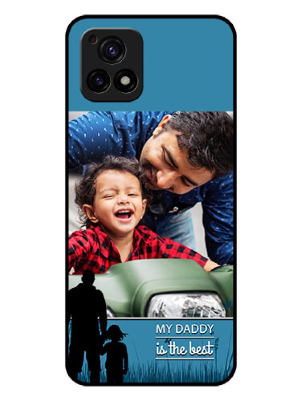 Custom Vivo Y72 5G Custom Glass Mobile Case - Best dad design