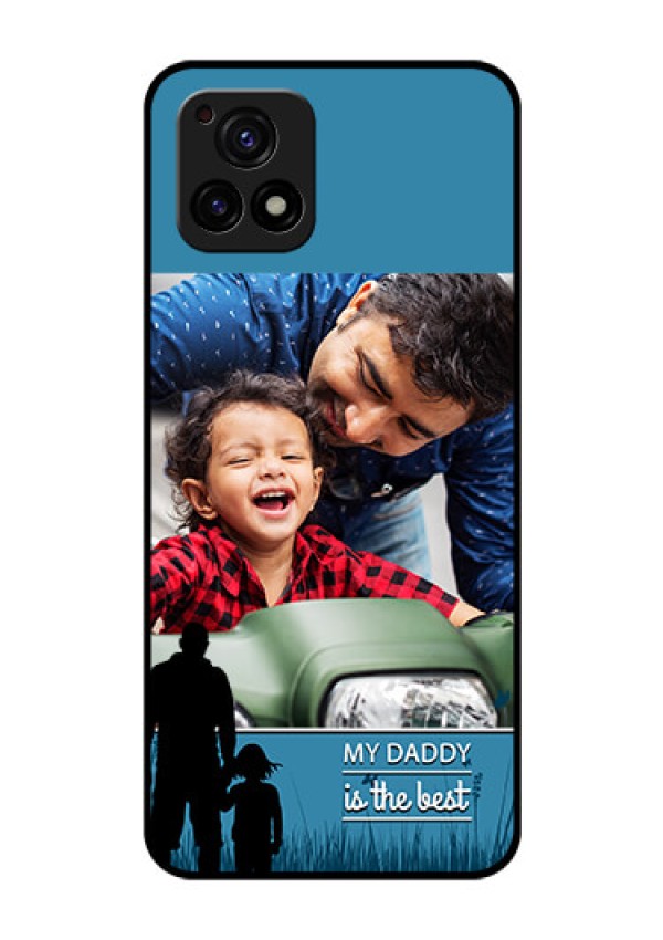 Vivo Y72 5G Custom Glass Mobile Case - Best dad design