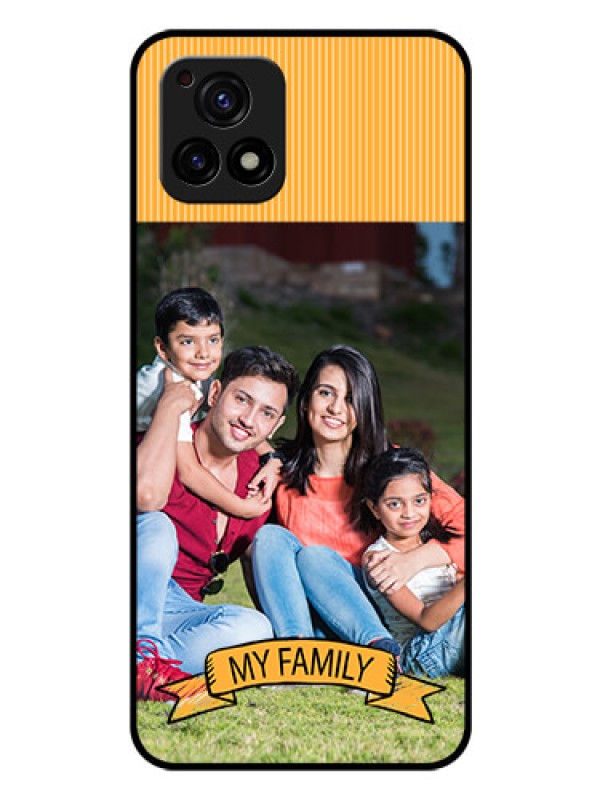 Custom Vivo Y72 5G Custom Glass Phone Case - My Family Design