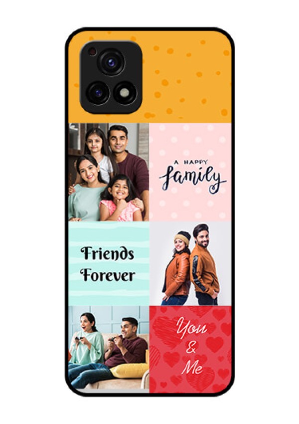 Vivo Y72 5G Personalized Glass Phone Case - Images with Quotes Design