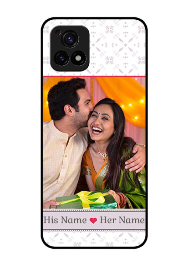 Vivo Y72 5G Custom Glass Mobile Case - with Photo and Ethnic Design