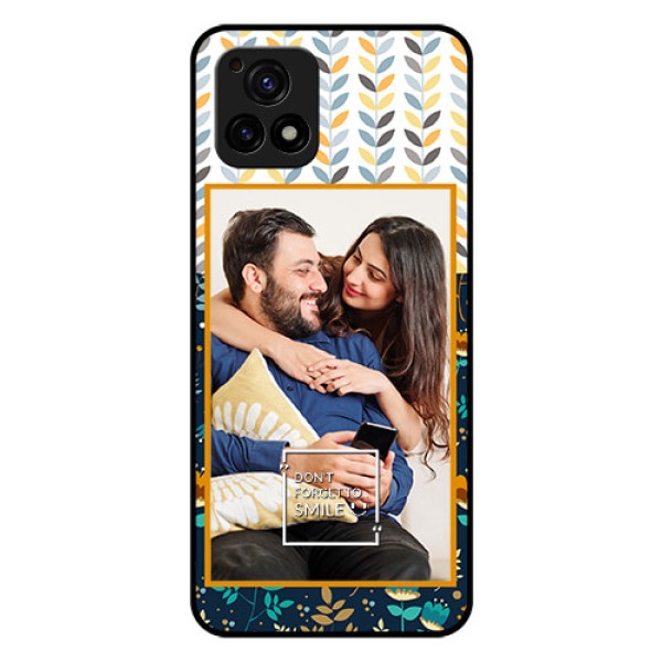 Vivo Y72 5G Custom Glass Mobile Case - Pattern Design
