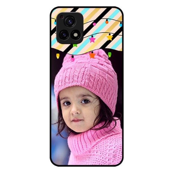 Vivo Y72 5G Custom Glass Mobile Case - Lights Hanging Design