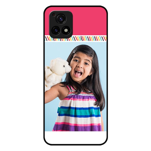 Vivo Y72 5G Personalized Glass Phone Case - Line art design Vivo Y72 5G Personalized Glass Phone Case - Line art design
