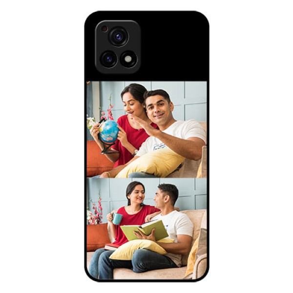 Vivo Y72 5G 2 Images on Glass Phone Cover