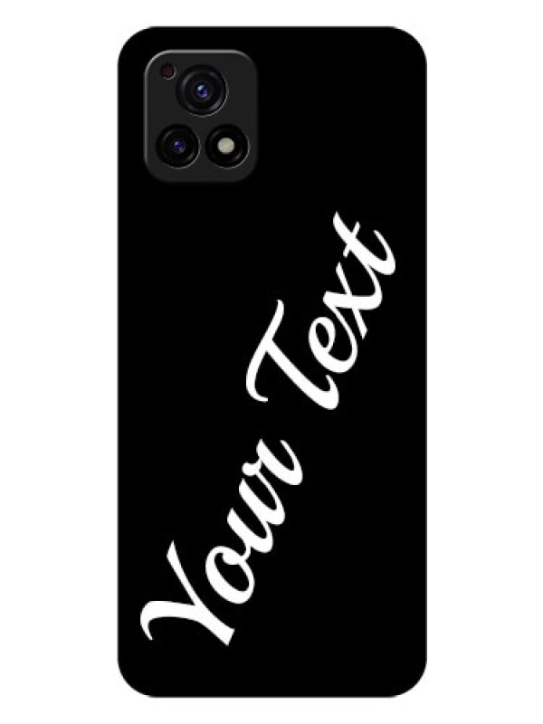 Custom Vivo Y72 5G Custom Glass Mobile Cover with Your Name