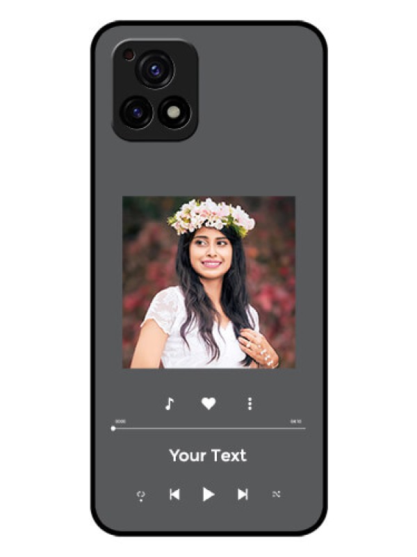 Custom Vivo Y72 5G Custom Glass Mobile Case - Play The Music Design