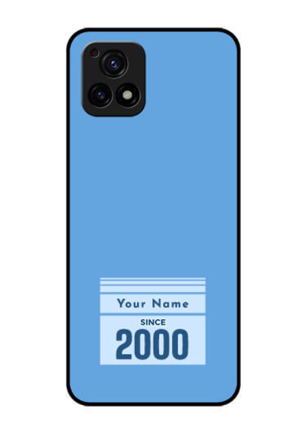 Vivo Y72 5G Custom Glass Mobile Case - Custom Year of birth Design