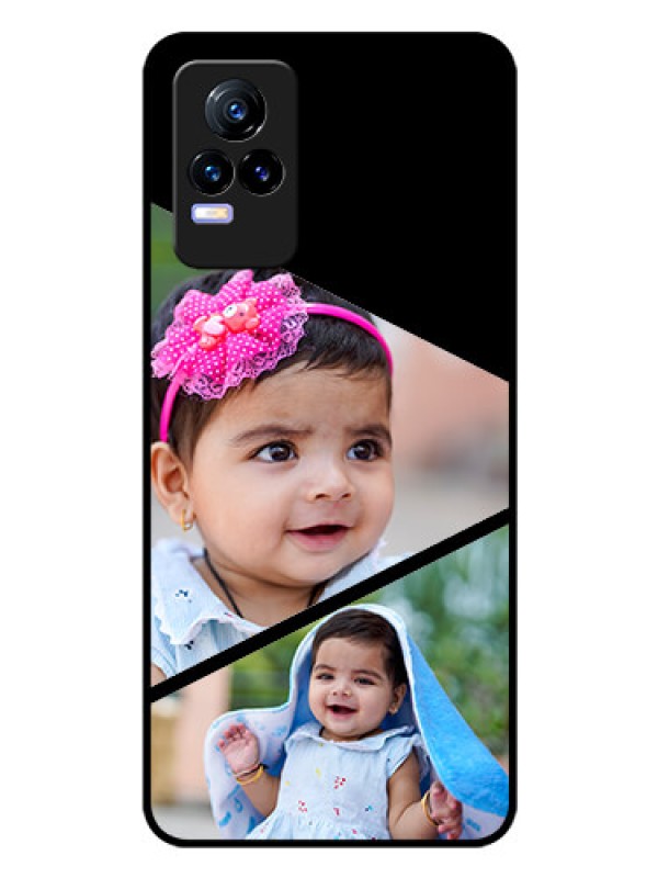 Custom Vivo Y73 Custom Glass Phone Case - Semi Cut Design