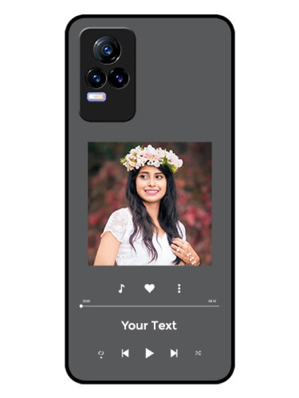 Custom Vivo Y73 Custom Glass Mobile Case - Play The Music Design