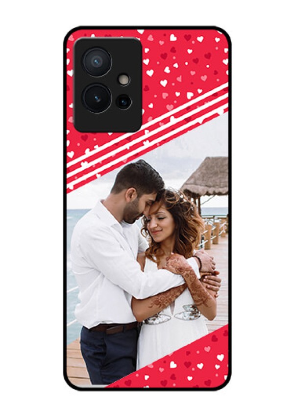 Vivo Y75 5G Custom Glass Mobile Case - Valentines Gift Design