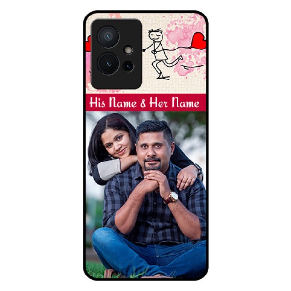 Vivo Y75 5G Photo Printing on Glass Case - You and Me Case Design Vivo Y75 5G Photo Printing on Glass Case - You and Me Case Design