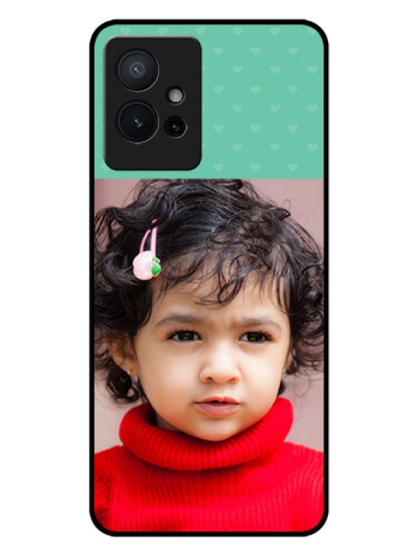 Custom Vivo Y75 5G Custom Glass Phone Case - Lovers Picture Design