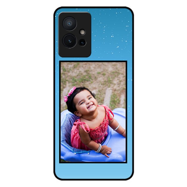 Vivo Y75 5G Custom Glass Mobile Case - Wave Pattern Colorful Design Vivo Y75 5G Custom Glass Mobile Case - Wave Pattern Colorful Design