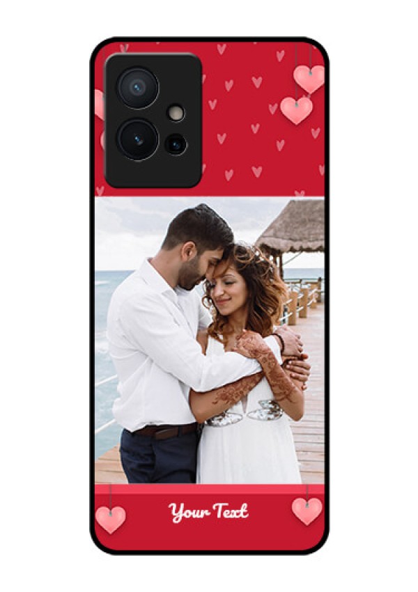 Vivo Y75 5G Custom Glass Phone Case - Valentines Day Design