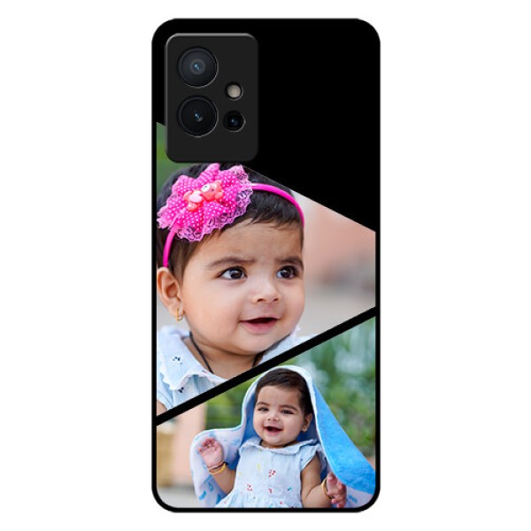 Vivo Y75 5G Custom Glass Phone Case - Semi Cut Design
