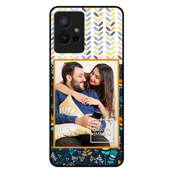 Vivo Y75 5G Custom Glass Mobile Case - Pattern Design