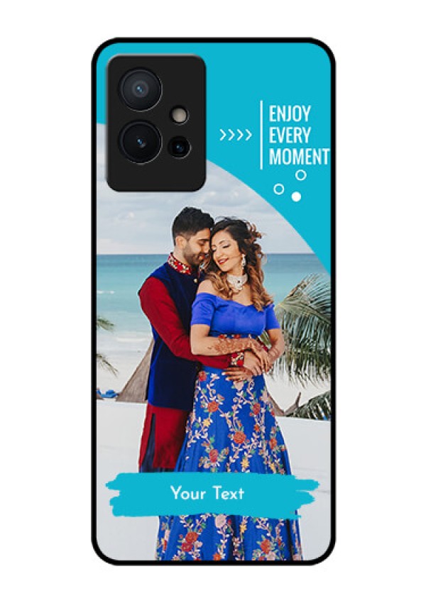 Vivo Y75 5G Custom Glass Mobile Case - Happy Moment Design