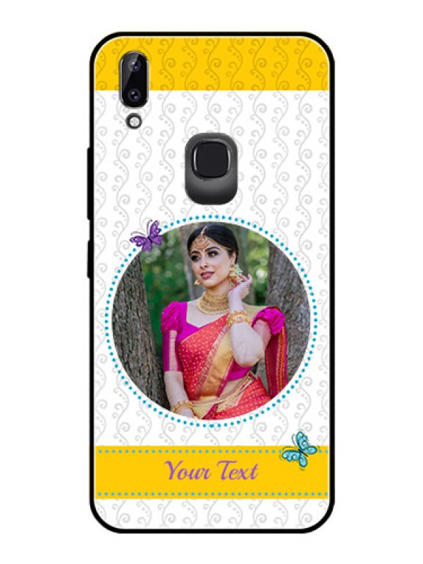 Custom Vivo Y83 Pro Custom Glass Mobile Case  - Girls Premium Case Design