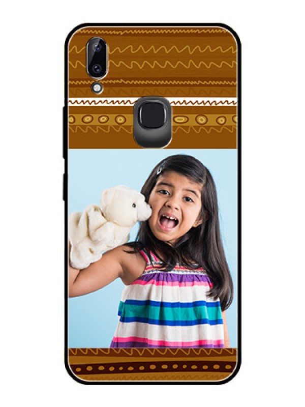 Custom Vivo Y83 Pro Custom Glass Phone Case  - Friends Picture Upload Design 