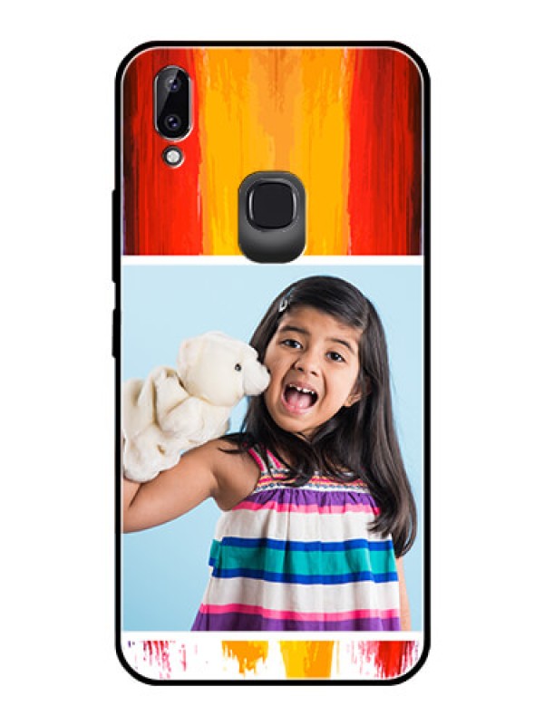 Custom Vivo Y83 Pro Personalized Glass Phone Case  - Multi Color Design