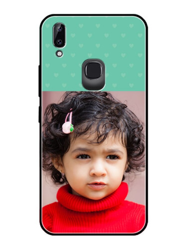 Custom Vivo Y83 Pro Custom Glass Phone Case  - Lovers Picture Design