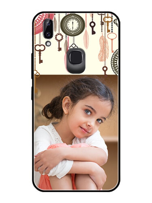 Custom Vivo Y83 Pro Custom Glass Mobile Case  - Boho Style Design